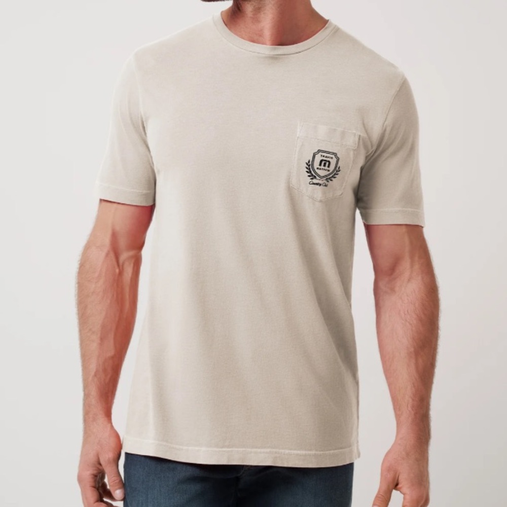 Travis Mathew Local Favorite 2.0 Tee Italian Sand NWT
